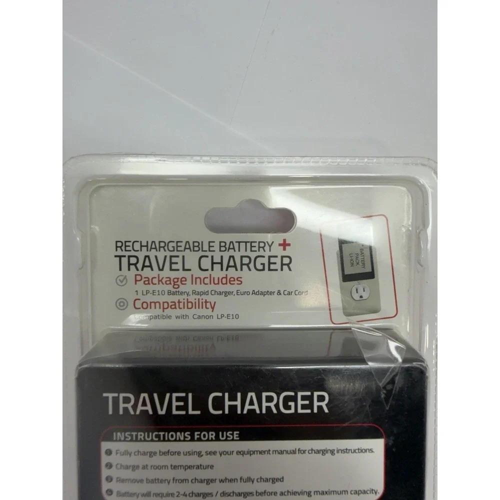 Focus FC-LPE10BC Universal Travel Charger with 1100AH LP-E10 Battery New‎